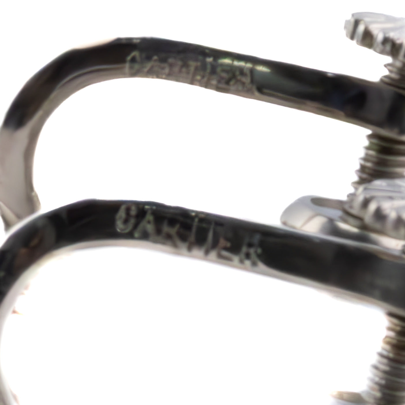 Cartier Platinum Sapphire & Ruby Floral Earrings