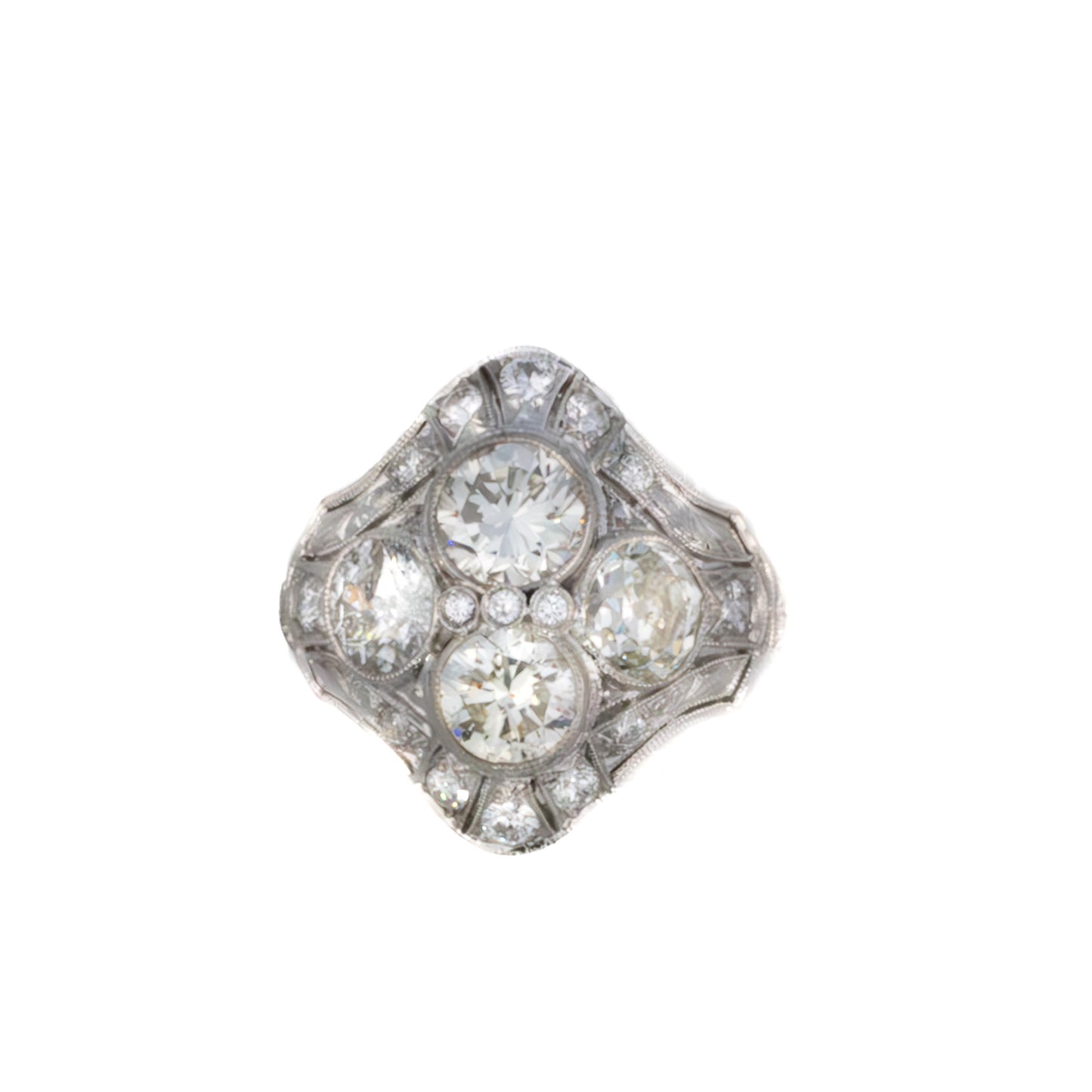 Art Deco Brilliant Cut Diamond Ring