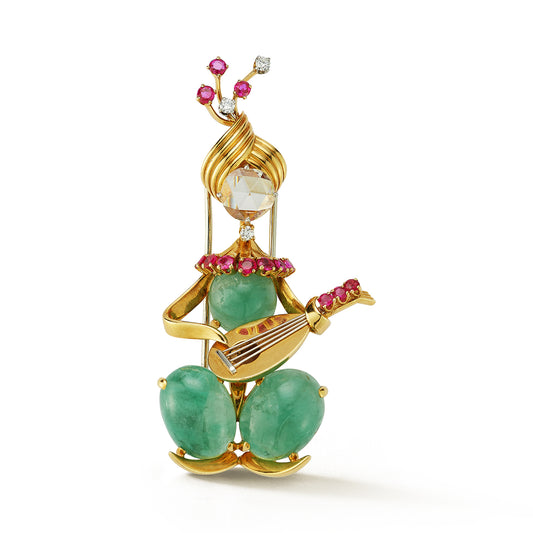 Van Cleef & Arpels "Jewels of a Rajah" Brooch