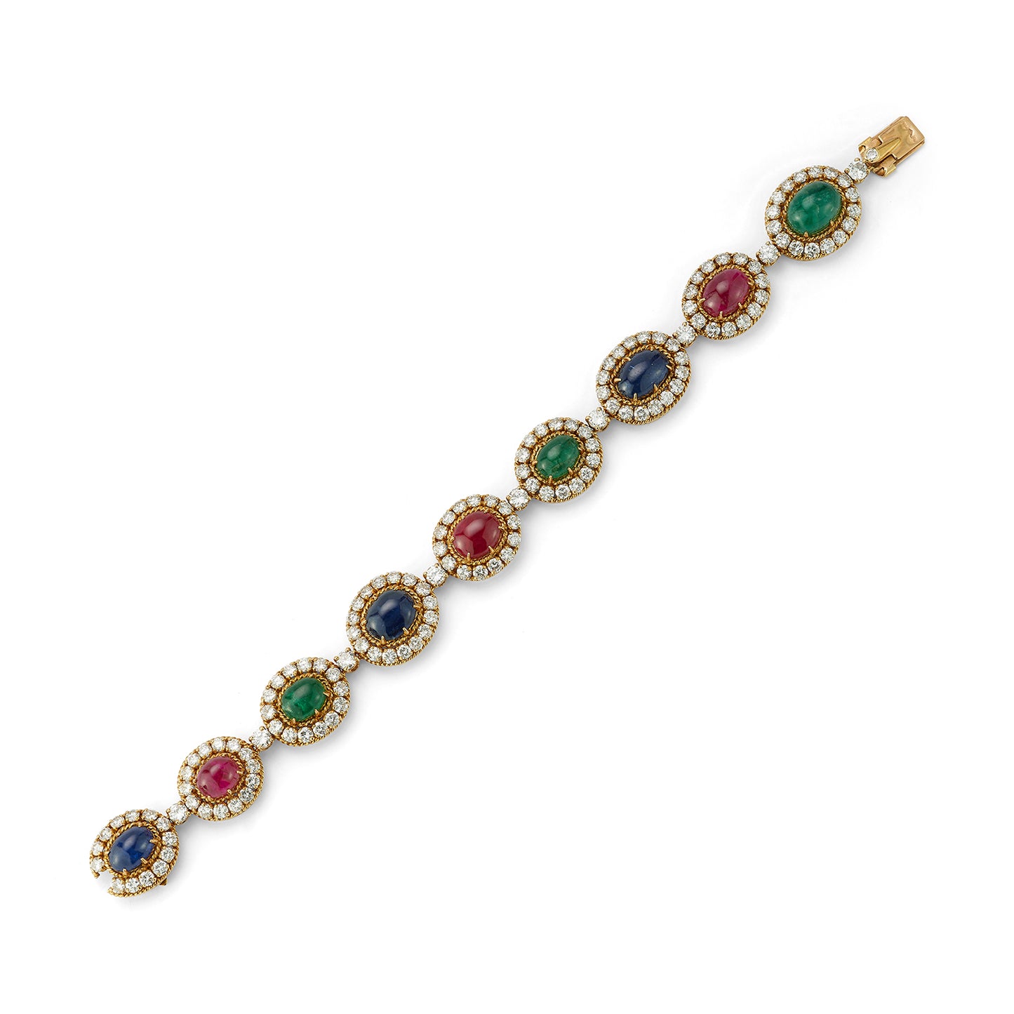 Van Cleef and Arpels Multigem Necklace and Bracelet Set