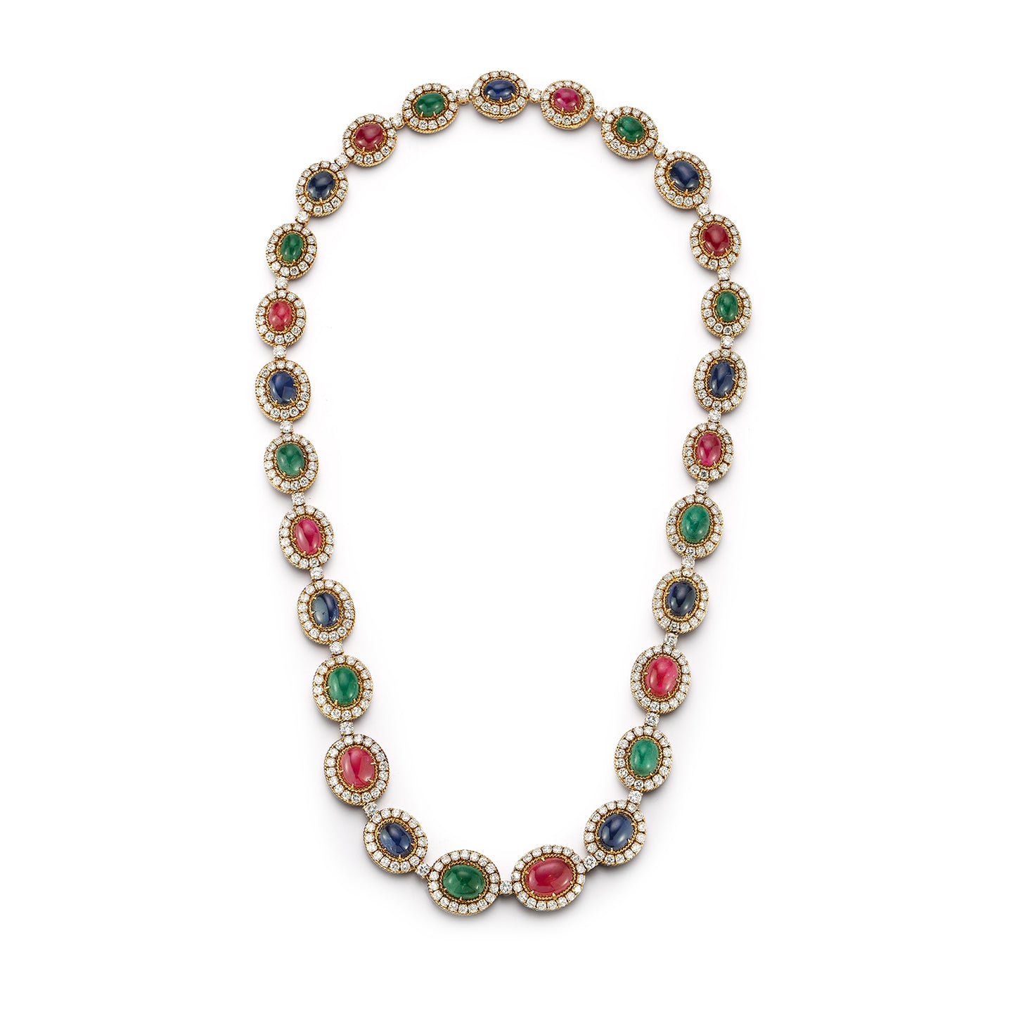 Van Cleef and Arpels Multigem Necklace and Bracelet Set