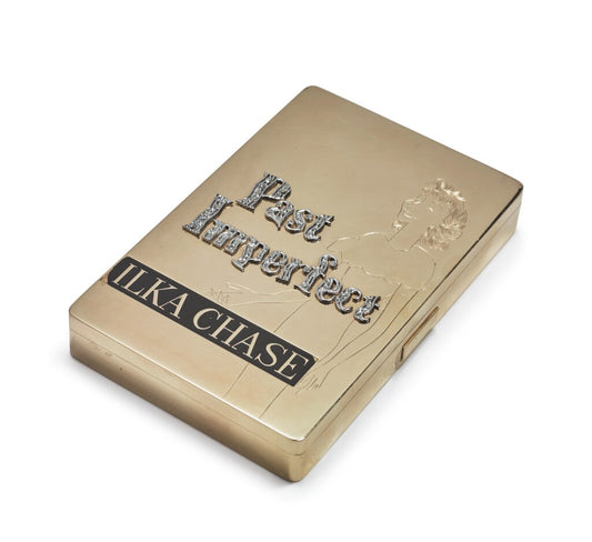 Historic Enamel & Diamond Gold Cigarette Box by Paul Flato